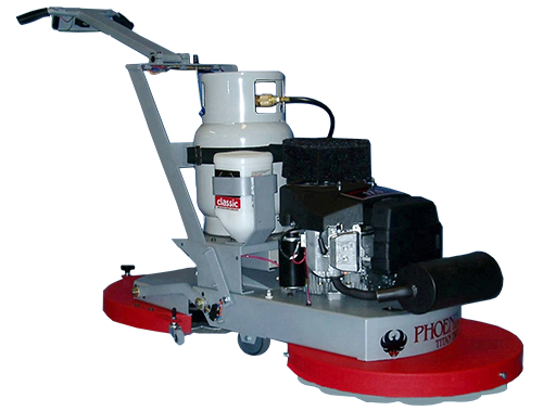 Titan Twin Propane Burnisher